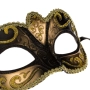 Дамска карнавална маска със златисти детайли, снимка 2