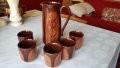 Комплект керамичен кана чаши , снимка 4