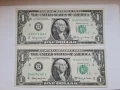 SCARCE. USA. SET $ 1 DOLLAR 1963A UNC , снимка 1