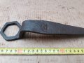 масивен кован ключ от файтон, каруца, двуколка , снимка 5