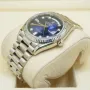 Rolex Day Date President Silver Blue 36 mm , снимка 5