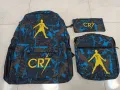 Ученическа раница Кристиано Роналдо 3 части, CR7 детска раница за училище,чанта, Ronaldo, снимка 2