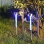 5 броя соларни лампи със сменящи се цветове, имитираща водни мехурчета