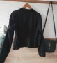 Черно сако H&M с къдричи на кръста , снимка 3