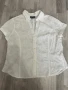 бяла риза с къс ръкав, снимка 1