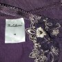 MarCollection S Тъмно лилава нощница с богата бродерия на бюста , снимка 4
