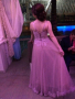 Бална рокля, цвят: пепел от рози, снимка 1 - Рокли - 36485680