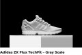 маратонки Adidas ZX Flux TechFit – Gray Scale  номер 43, снимка 3