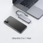 5-в-1 HDMI USB-C хъб QGEEM, снимка 6