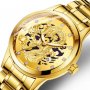 Луксозен мъжки часовник с дракон , снимка 4