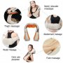 !!!█▬█ █ ▀█▀ Нови модели 2022 16 глави Черен,Сив и Меден Шиацу масажор-масаж с 6 копчета , снимка 5