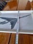 Стара картина,ситопечат,снимка Самолет, снимка 3