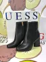 Дамски боти Guess крем, черни естествена кожа , снимка 5
