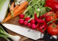 Нов кухненски нож японска неръждаема стомана за рязане кухня дом, снимка 7