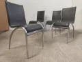 Комплект трапезни дизайнерски столове, снимка 6