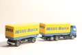 HERPA H0 1/87 MERCEDES BENZ ACTROS WILLI BETZ КАМИОН МОДЕЛ, снимка 8