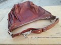  Немска Естествена кожа дамска маркова чанта от германия, снимка 2