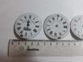 Порцеланови циферблати за стари джобни часовници - 4 броя, снимка 2