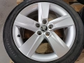 Лети джанти 16ки 5х100 Skoda + летни гуми 215/45/16 Dunlop, снимка 5