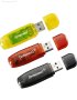 Intenso Rainbow Line USB 2.0 Memory Stick 3 x 32 GB Жълт / Червен / Черен, снимка 4