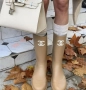 Chanel Дамски Зимни Ботуши Шанел - Налични Различни Цветове Код SK362, снимка 3