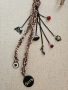 Дамско колие, медальон, бохо стил, синджир, висулка,  пръстен , снимка 2