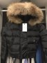 дамско яке moncler с лисица код 129, снимка 1 - Якета - 27302993