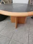 масивна маса за кафе с плочи гранит, снимка 2