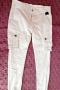 Бял панталон тип карго Project X Paris 