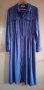 Синя дамска рокля, размер Л., снимка 1 - Рокли - 40638484