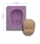 Бебешко лице на бебе силиконов молд форма фондан декор, снимка 1 - Форми - 37099984