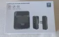Нов Мини безжичен микрофон с AI шумопотискане, 2 приемника и калъф, снимка 9