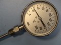 биметален термометър Wika thermometer ф100mm, 0/+200°C, L-650mm, снимка 6