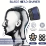 Електрическа Самобръсначка Ново Поколение, Ротационна, Безжична и USB Зареждане, Машинка за Бръснене, снимка 9