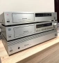 🔊Колекционерски аудио сет Technics - стъпало, предусилвател с тунер и управление + дистанционно, снимка 6