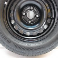 Резервна гума пълноразмерна Opel Corsa D (2006-2011г.) 56.6 / 4x100 / 14 цола / Опел Корса Д джанта, снимка 2 - Гуми и джанти - 38974230