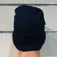 Нова зимна шапка с подгъв в черен цвят, снимка 4 - Шапки - 39325599