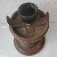 Нощна, настолна  антика -  дървена лампа - преработена, снимка 3 - Антикварни и старинни предмети - 39889065