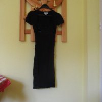 Черна рокля BEBE, снимка 1 - Рокли - 32316735