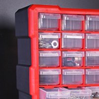 Шкаф органайзер с 18 чекмеджета за стена табло кутии, снимка 3 - Аксесоари и консумативи - 28648632