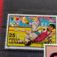 Пощенски марки серия Олимпиада 1992г. Пощта Румъния за колекция - 22552, снимка 5 - Филателия - 36654736