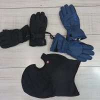 Маска за ски + два чифта ръкавици за деца 140-146 см, снимка 2 - Зимни спортове - 44013653