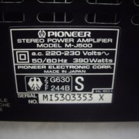 PIONEER M-J500, снимка 3 - Ресийвъри, усилватели, смесителни пултове - 44003279