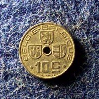 10 цента Белгия 1946 - цинк, снимка 1 - Нумизматика и бонистика - 26485605