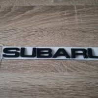 черен надпис емблема Субару Subaru, снимка 3 - Аксесоари и консумативи - 40675888