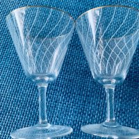 Две тънкостенни чаши за алкохол, снимка 1 - Чаши - 33619571