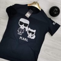Мъжка тениска Karal Lagerfeld код 231, снимка 1 - Тениски - 32481010