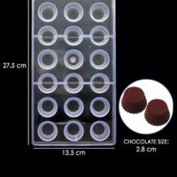 3d 21 бр Капсули на черти пластмасова форма Поликарбонатна отливка калъп за Шоколадови бонбо, снимка 2 - Форми - 37735839