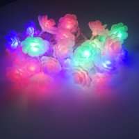 Коледни LED лампички цветя, снимка 8 - Декорация за дома - 38522465