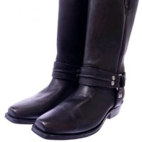 BUFFALO - нови черни кафяви каубойски байкърски кожени ботуши разни номера, снимка 14 - Дамски ботуши - 35017496